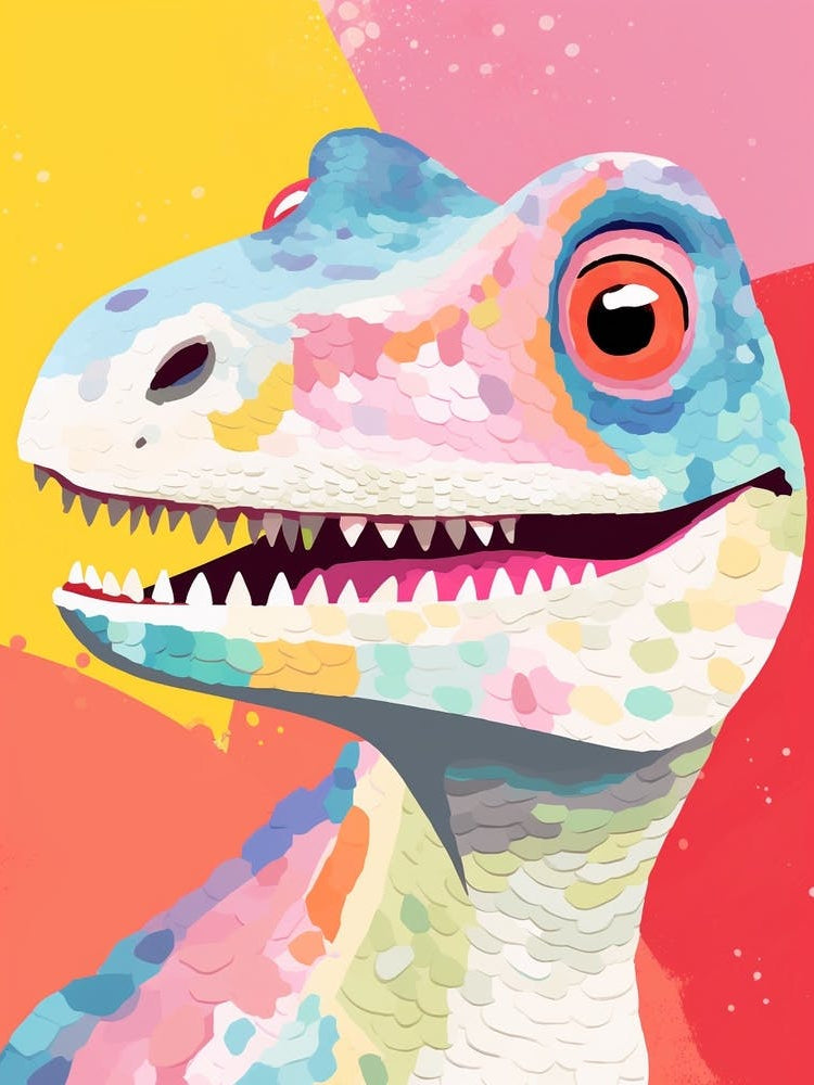 Colourful Dinosaur Eotyrannus 2