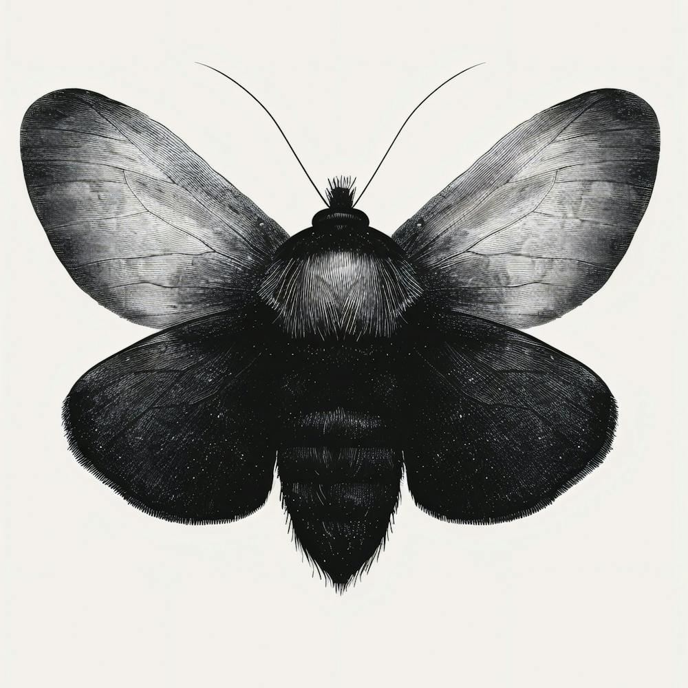Moth Drawing 2