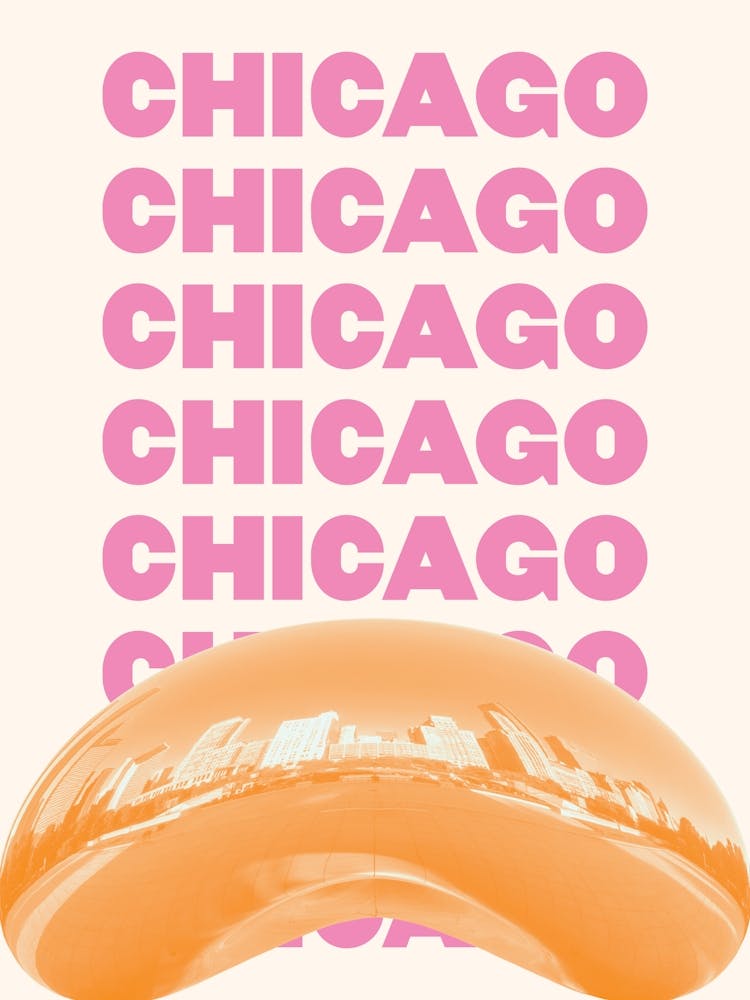 Chicago Bean Orange