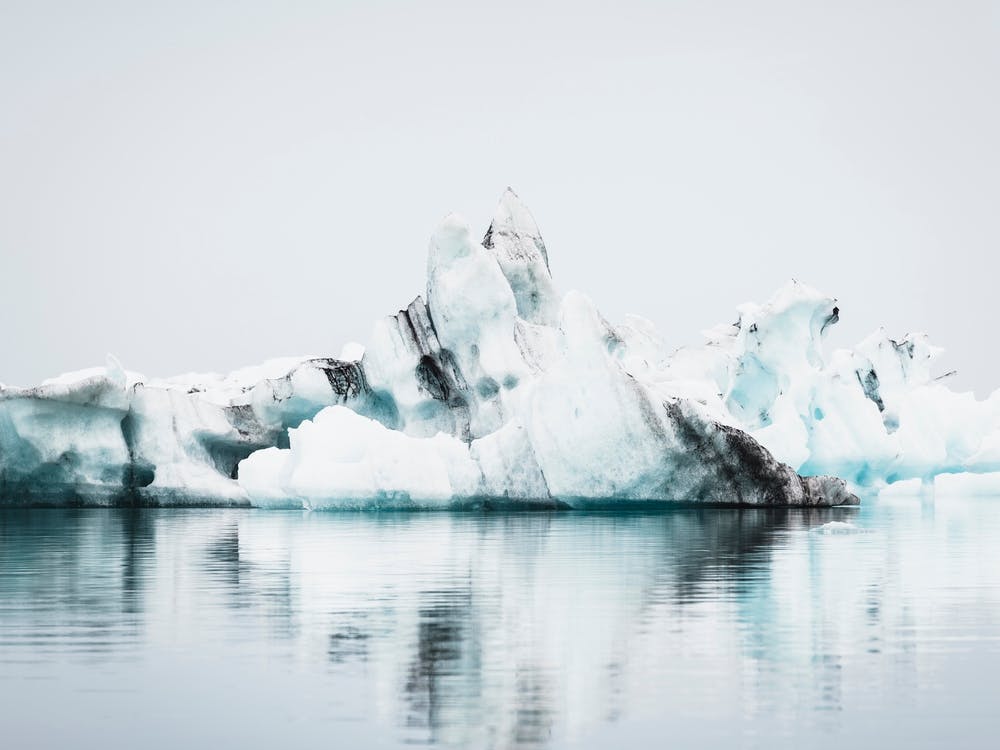 Eisberge in Island