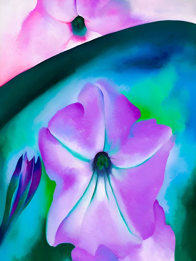 Georgia O’Keeffe - Petunie Nr. 2