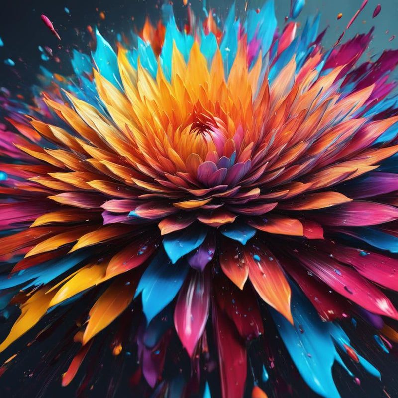Colorful Flower 1