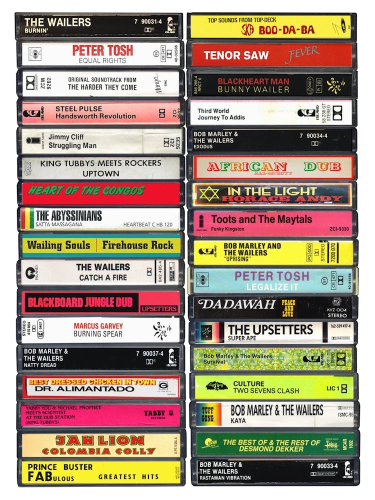Reggae Music Poster - Vintage Cassette Print