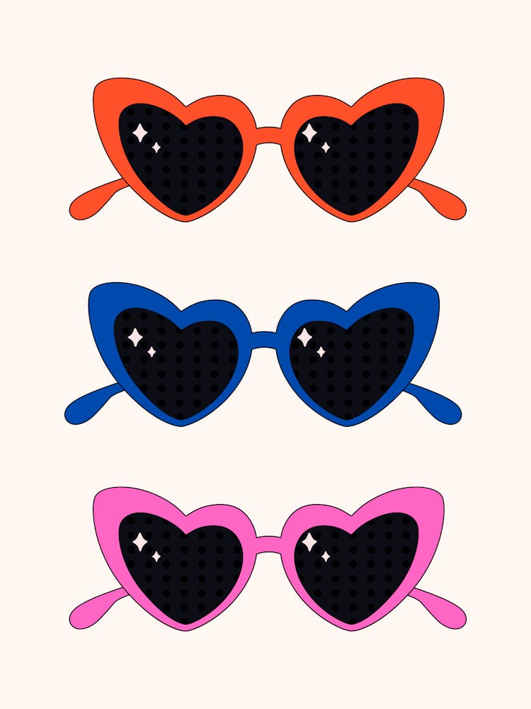 Heart Shaped Sunglasses
