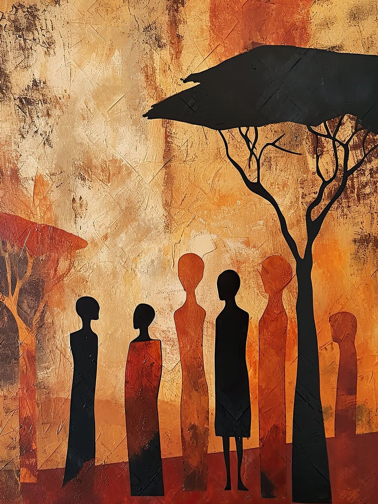 The African People; A Boho Ballad