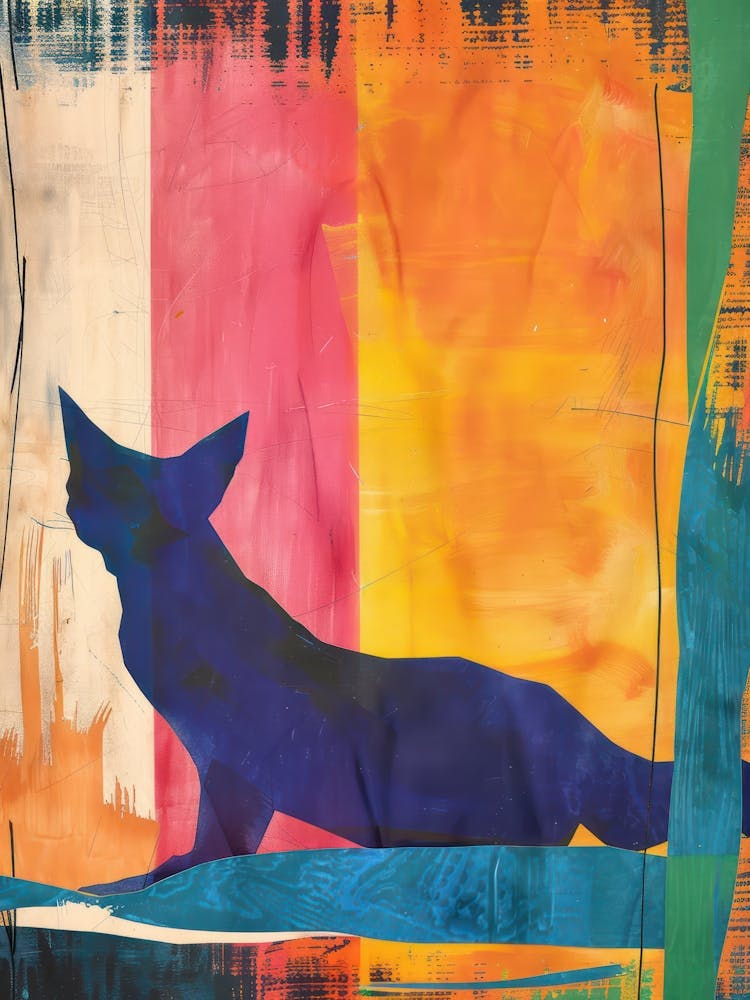 Fox 4 Cut Out Collage