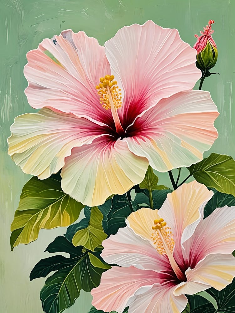 Painted Hibiscus no1