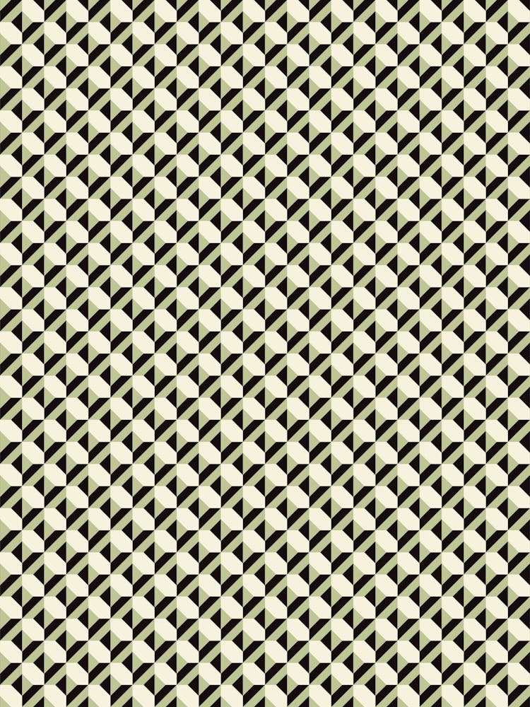 Black And White Geometric Pattern