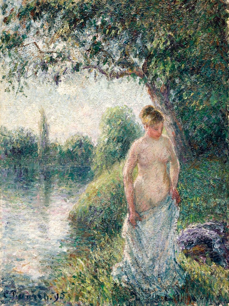 The Bather (1985), Camille Pissarro