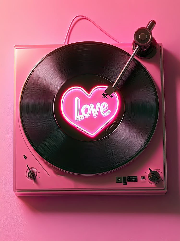 Feel The Love Vinyl Poster