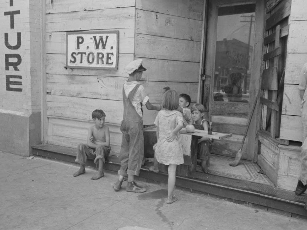 Muskogee, Oklahoma, Ice Cold Pop For Sale At A Children S Stand In The Farm Marketing Section By Russell Lee