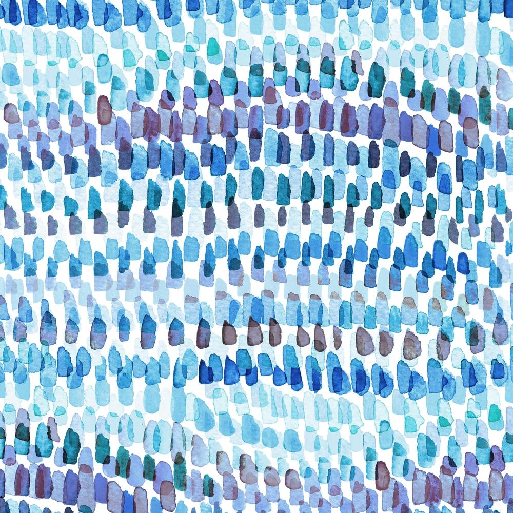 Artsy Strokes Stripes Blue