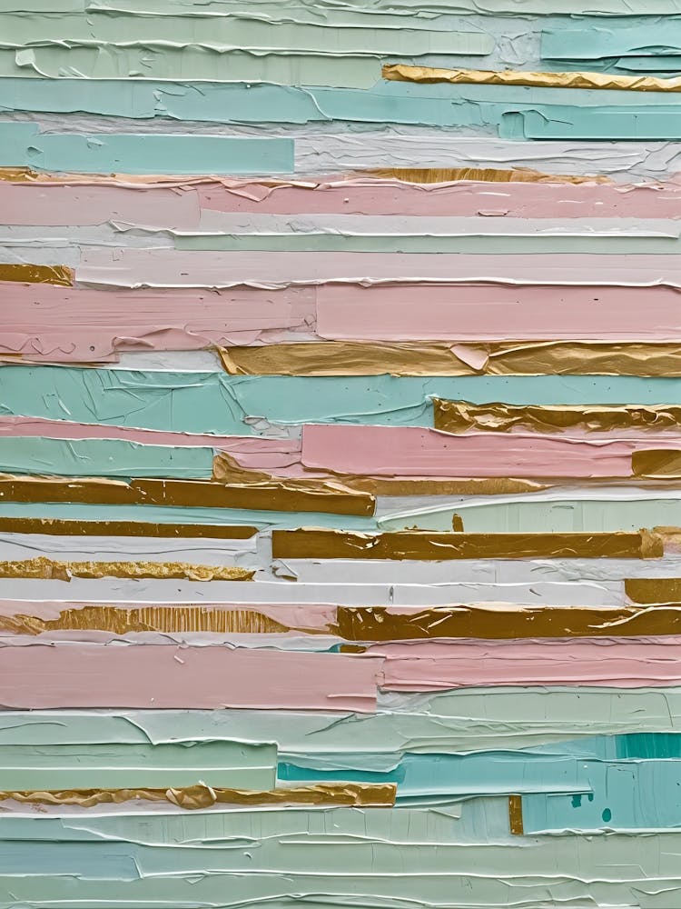 Painted Pastel Stripes no2