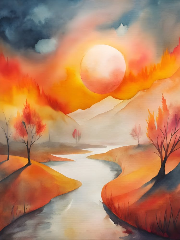 Sunset By The River 6