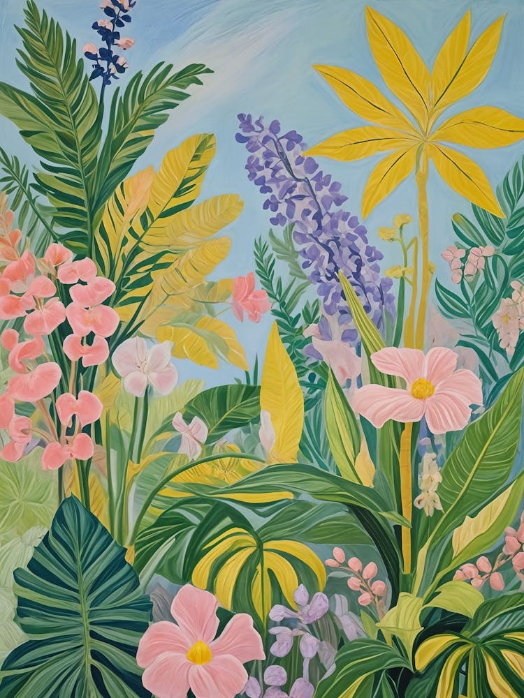Tropical Garden Splash