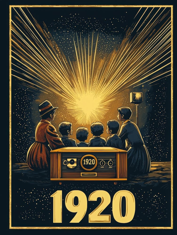 Aihrgdesign A Vintage Poster Celebrating The Rise Of Radio Br 92a6b730 4fc8 44fb A470 3a908bdd219f 2