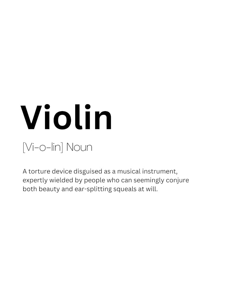Violin Definition Meaning