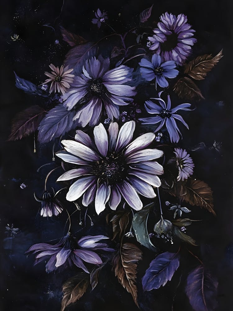 Purple Daisies
