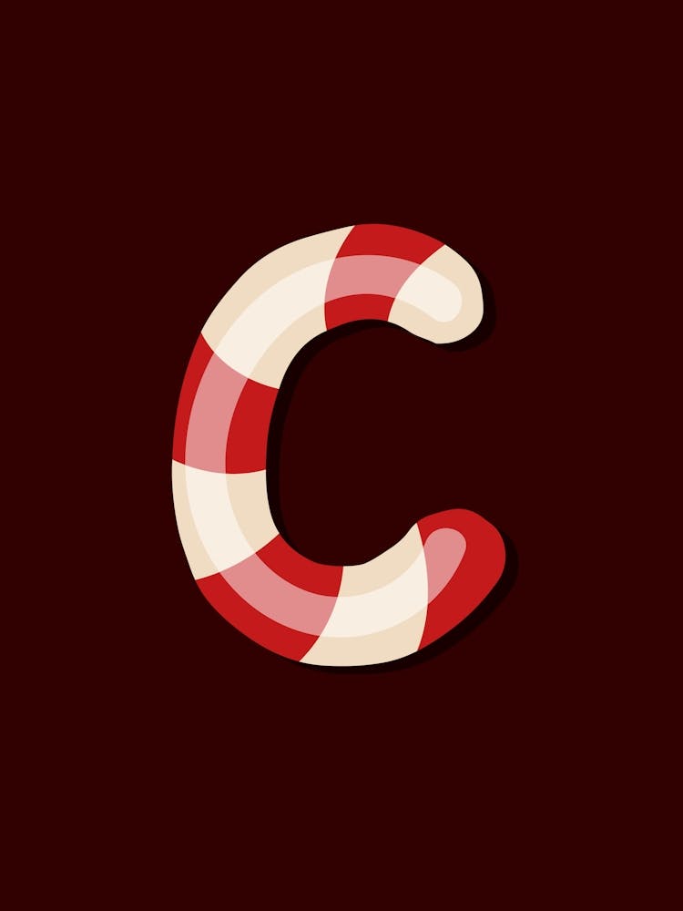 Candy Cane Christmas Letters Living Room Holiday Display 03