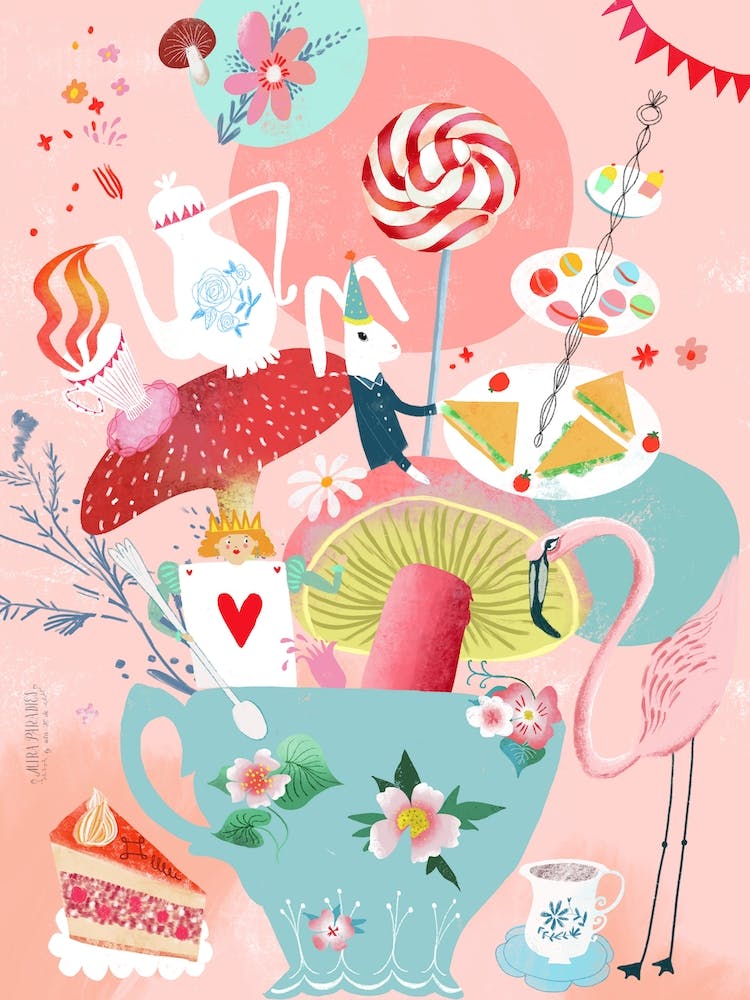 Alice In Wonderland Tea Party