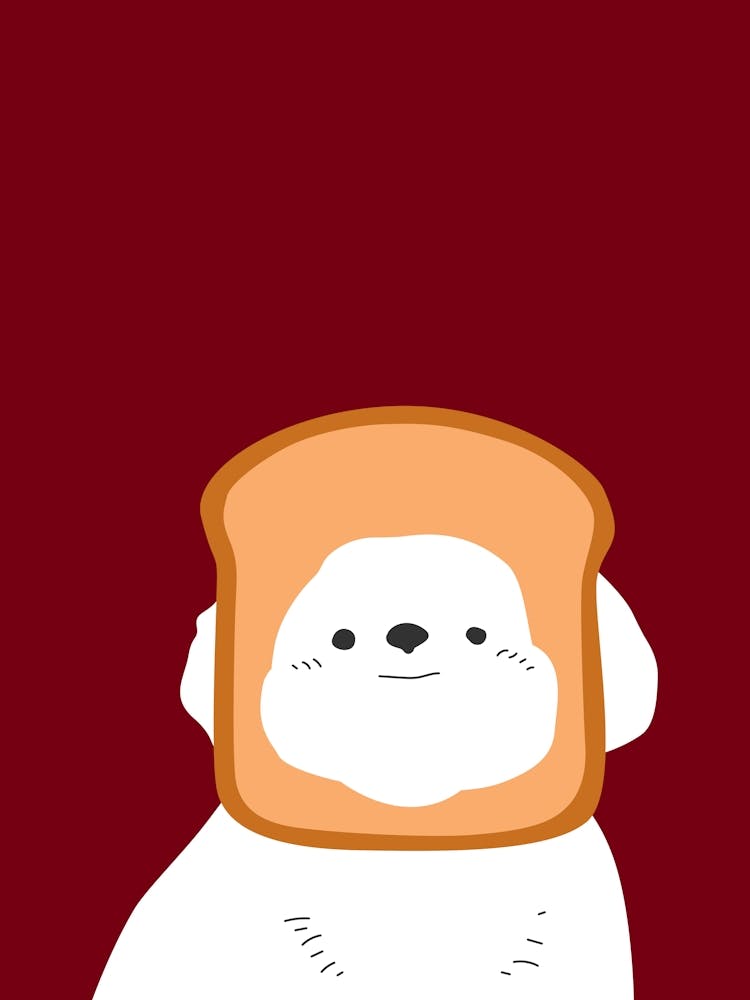 Toast Dog Poster 1