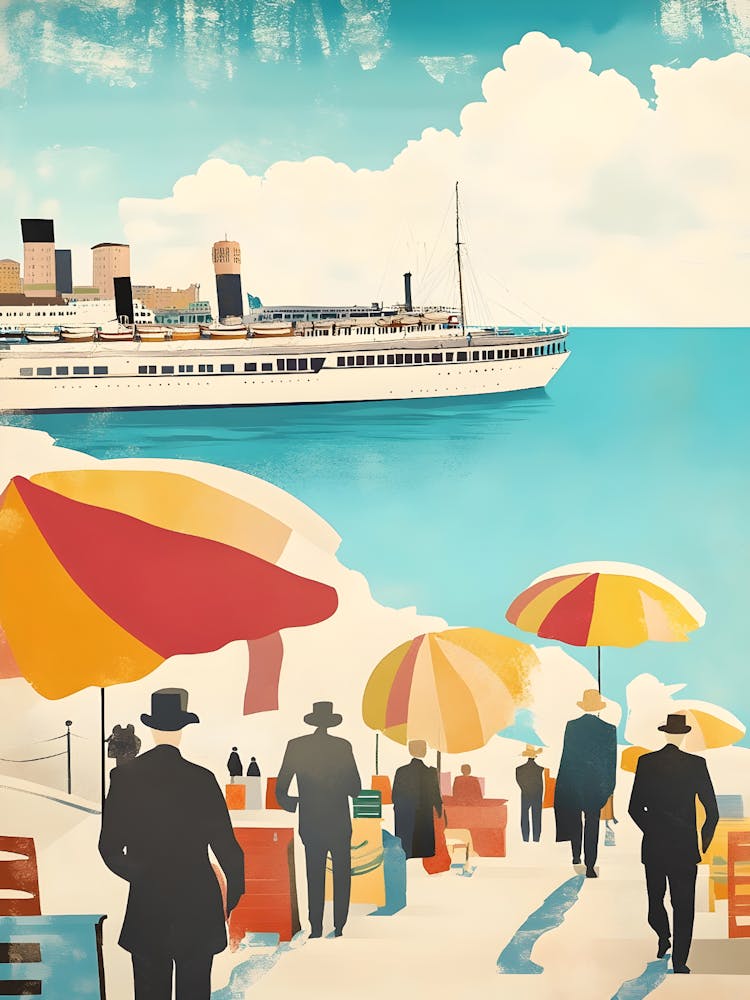 People On The Beach