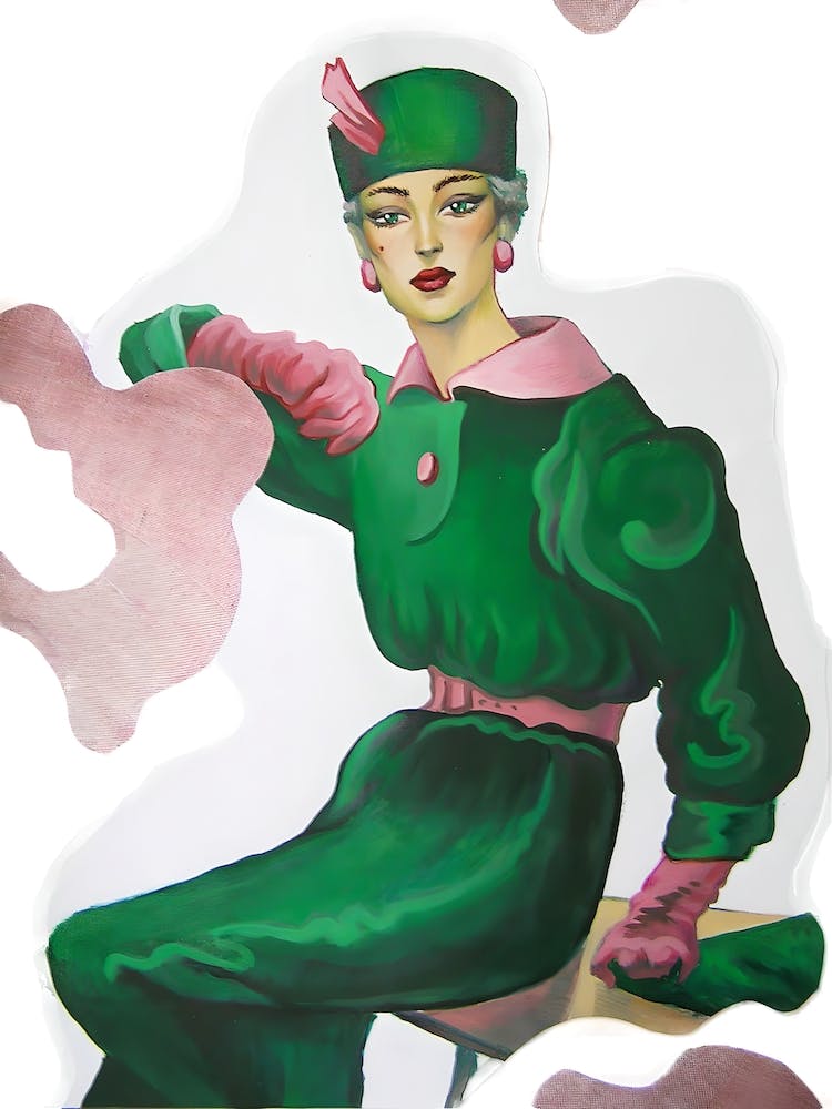 Lady In Green