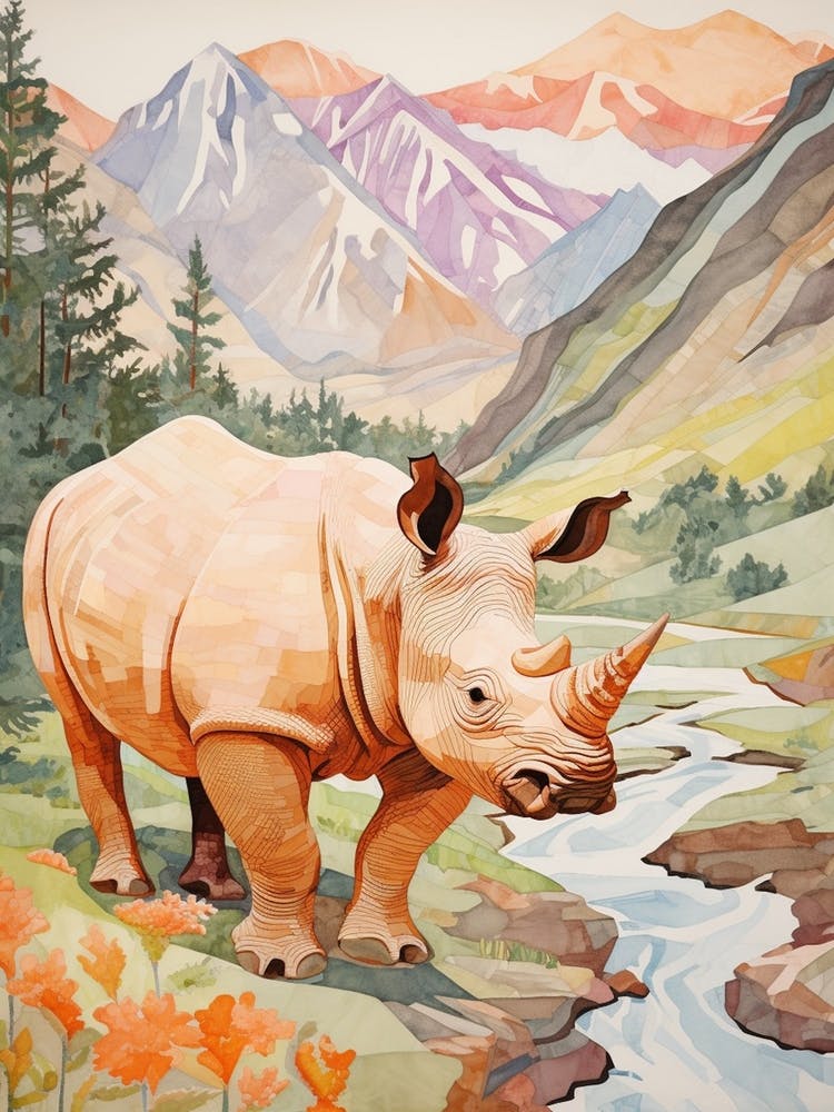 Rhino By The River