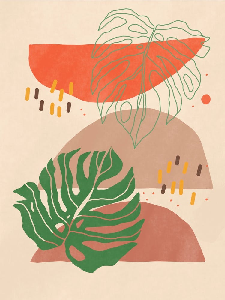 Tropical Leaves 21