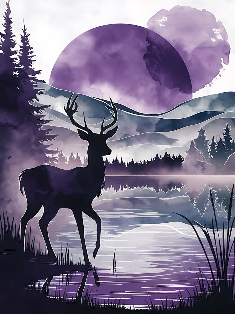 Deer In The Forest