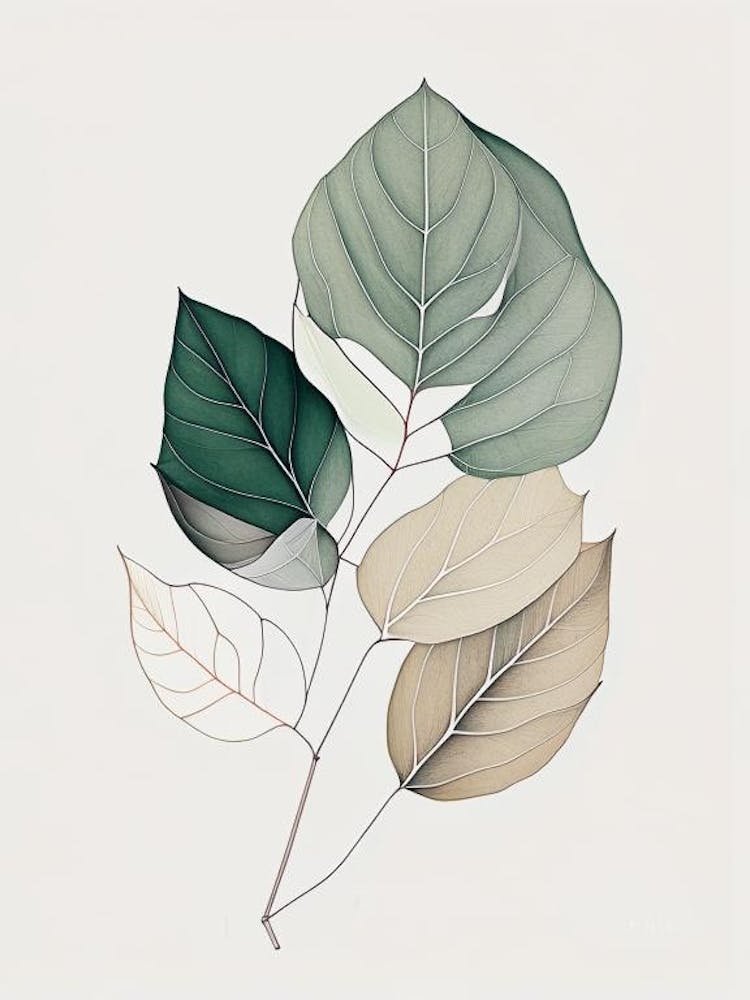 Eucalyptus Leaf Contemporary