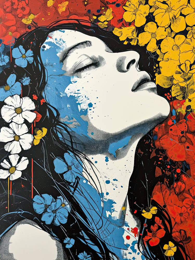 Flower Girl, Pop Art 3