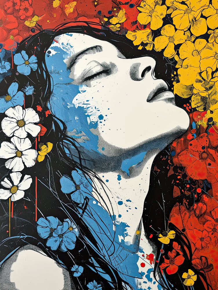 Flower Girl, Pop Art 3