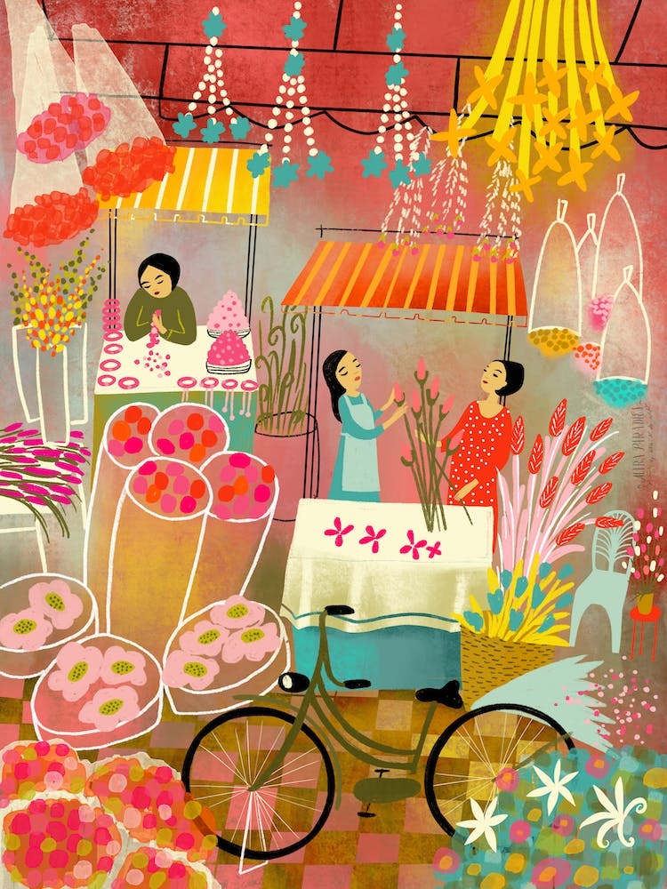 Bangkok Flower Market