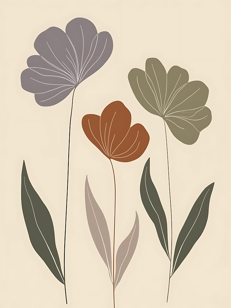 Tranquil Nature-Inspired Flower