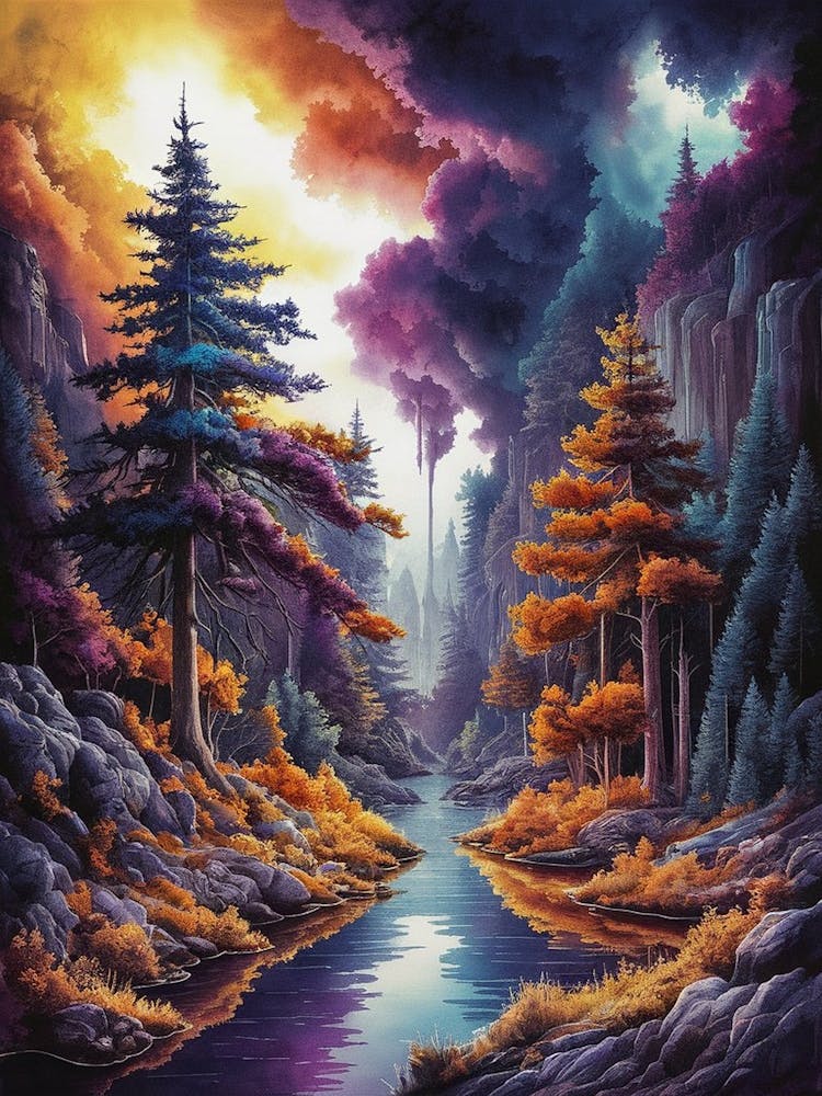'Sunset Forest'