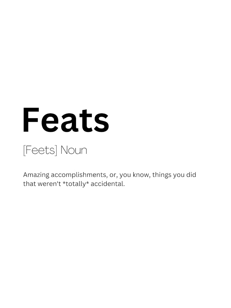Feats Definition Meaning