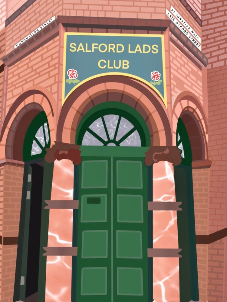 Salford Lads Club Print | Manchester Print