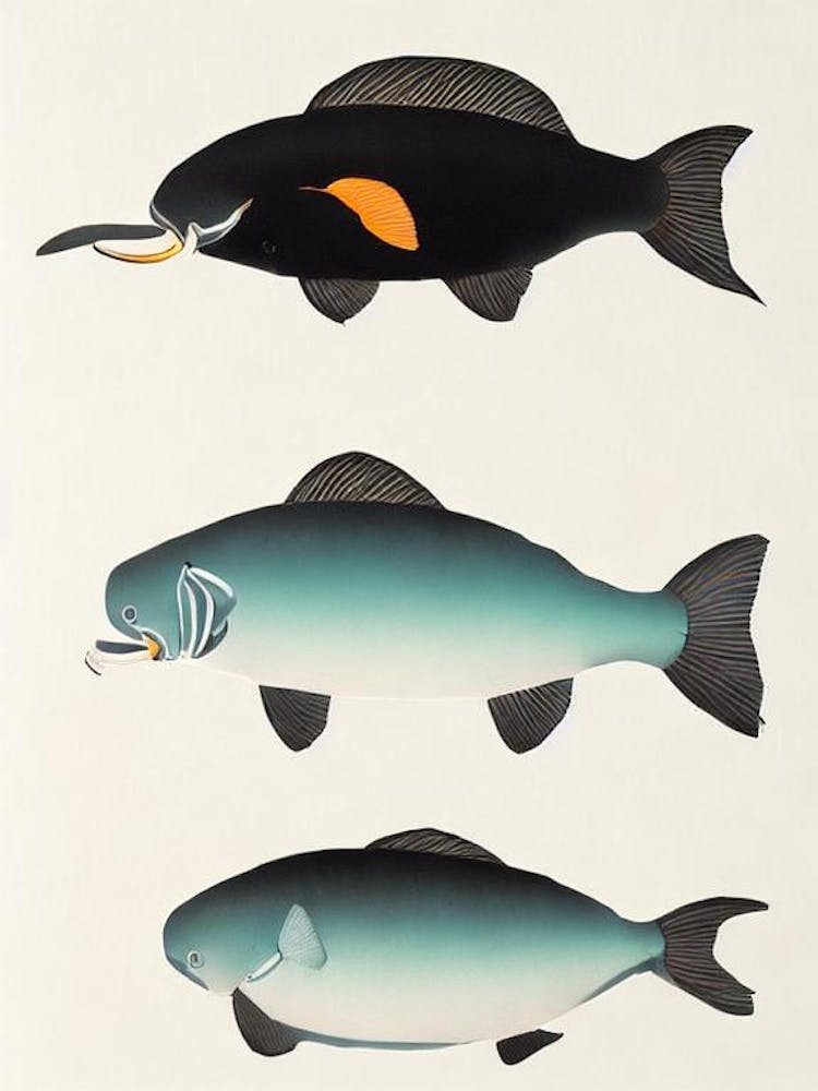 Dugong Vintage-Poster