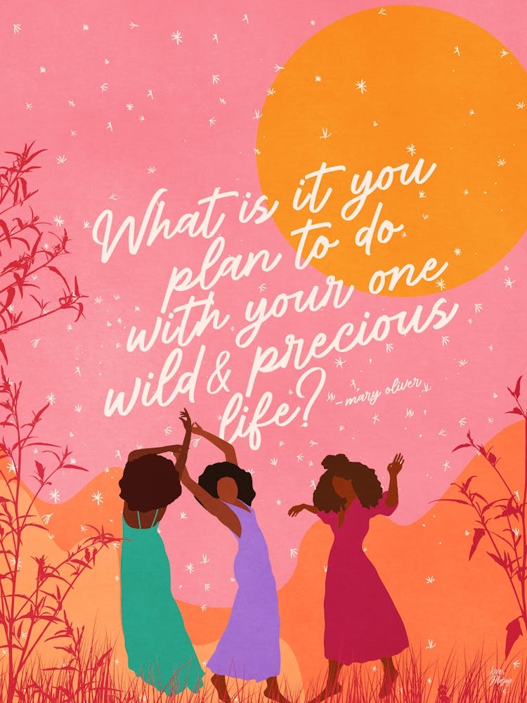 Black Woman art(Summer) 1