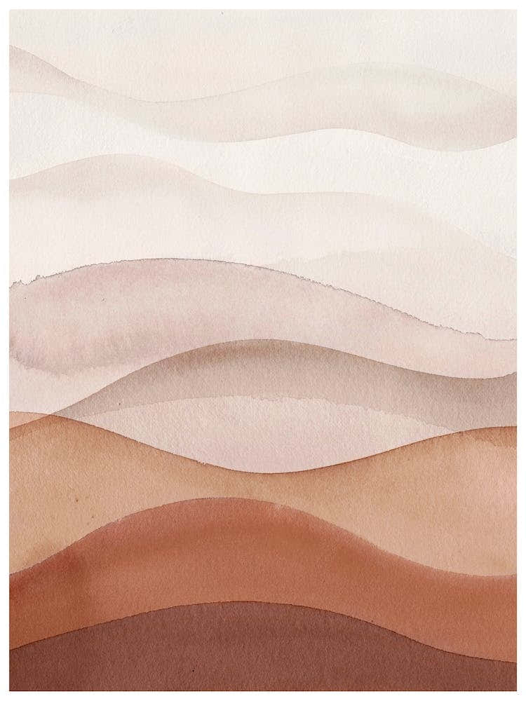 Abstract Terracotta Art