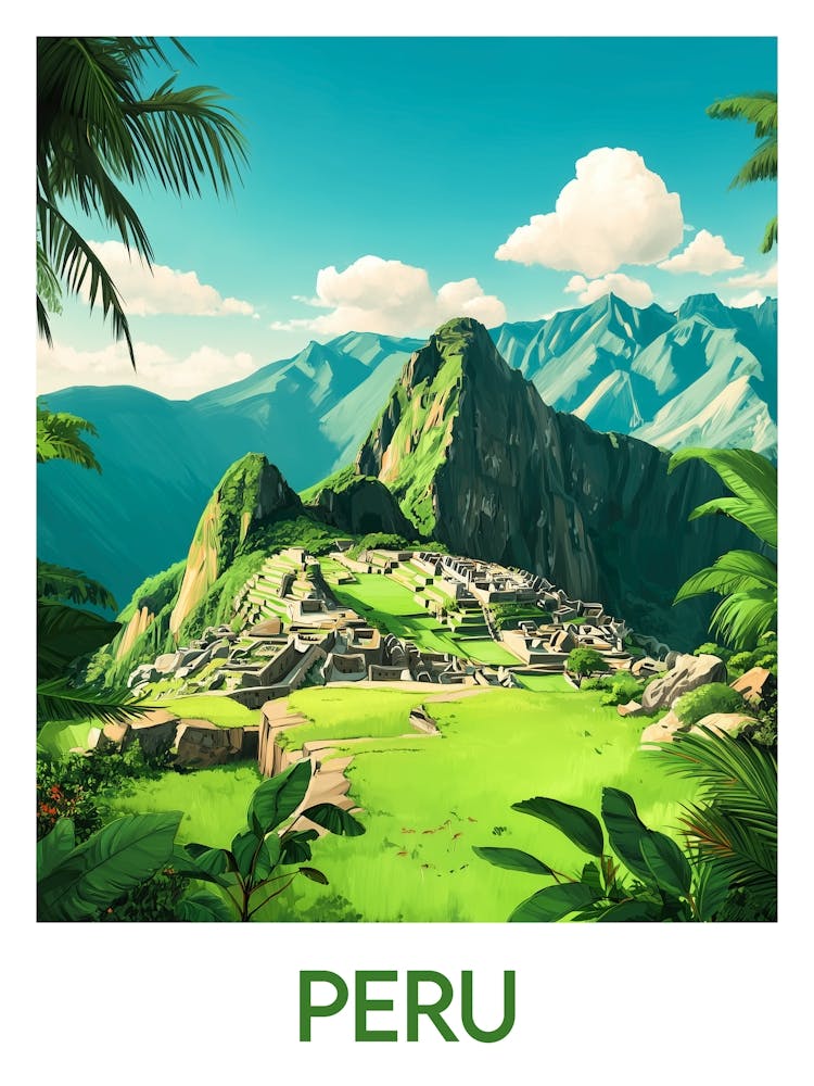 Affiche de voyage Peru 1