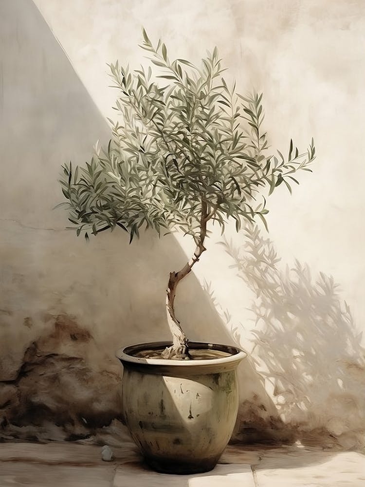 Olive Tree In Pot 1