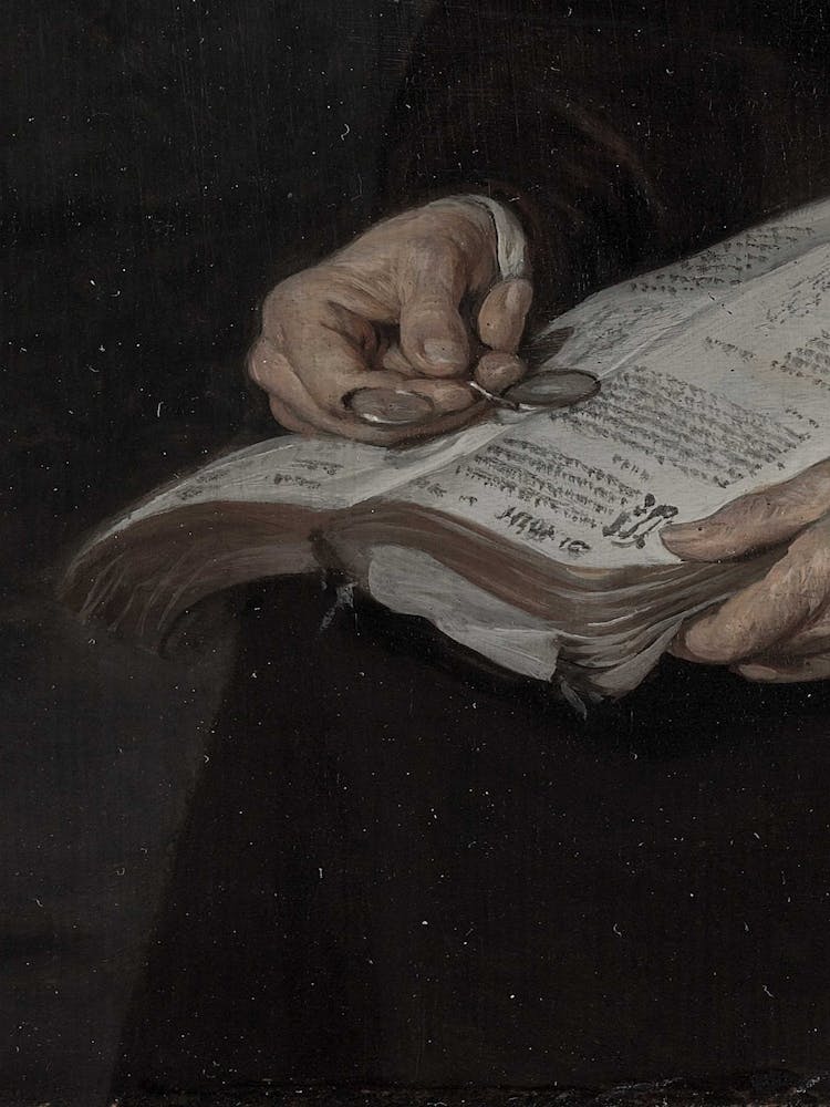 Man Reading A Book