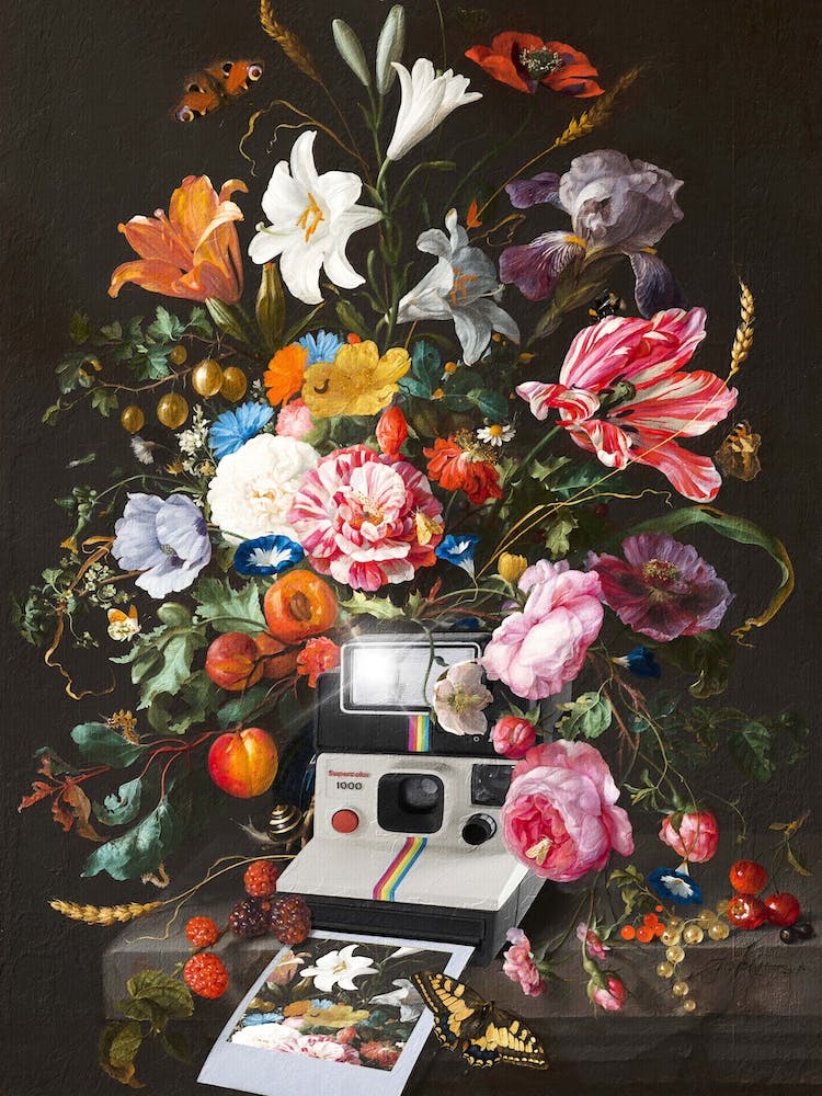 Floral Instant Photo