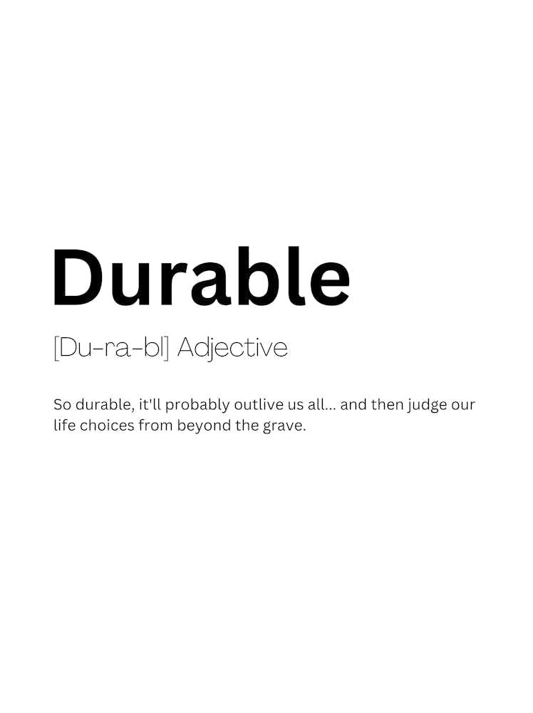 Durable Definition Meaning