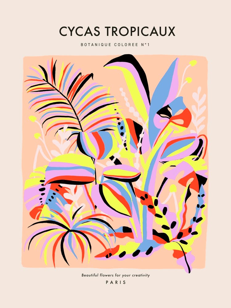 Botanic Collection - Peach Fuzz - Jungle Tropicale Cycas