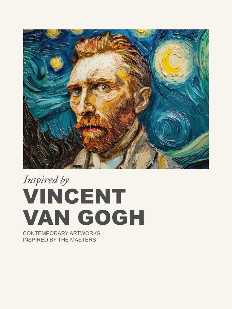 Museum Poster Inspired By Vincent Van Gogh 7