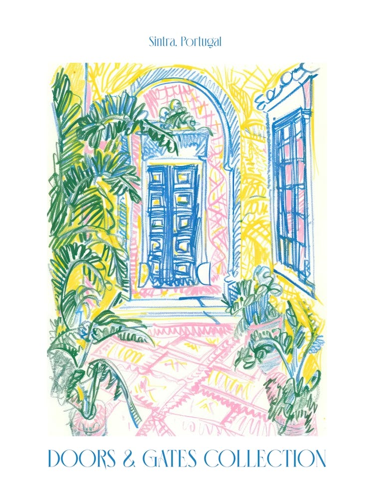 Doors And Gates Collection Sintra, Portugal 1