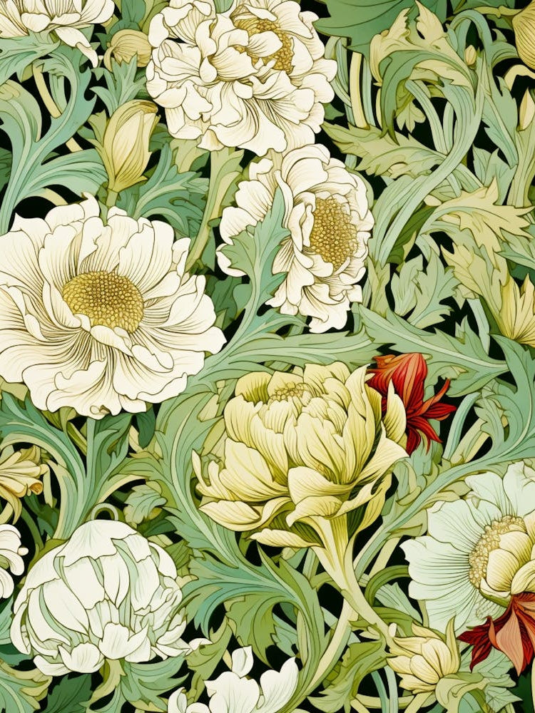 William Morris Flowers